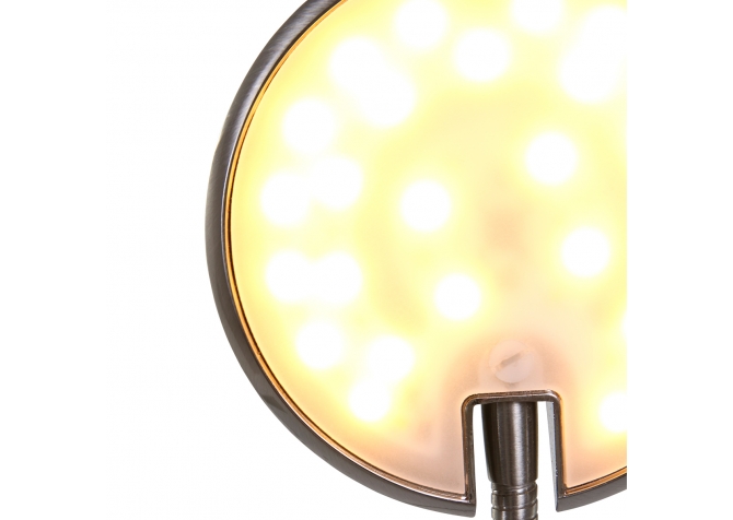 Lampa Biurkowa Zenith Srebrna