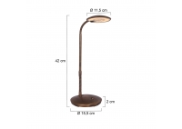 Lampa Biurkowa Zenith Czarna