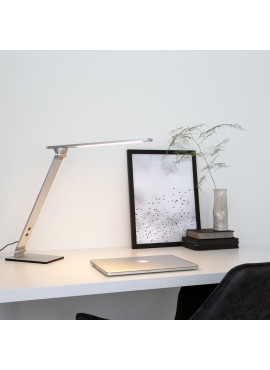 Zodiac Silver Table Lamp