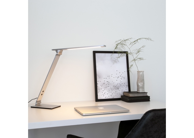 Lampa Biurkowa Zodiac Srebrna