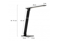 Lampa Biurkowa Serenade Czarna