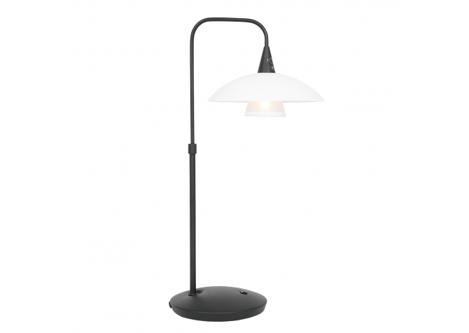 Lampa Biurkowa Tallerken Czarna