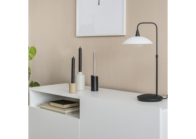 Lampa Biurkowa Tallerken Czarna