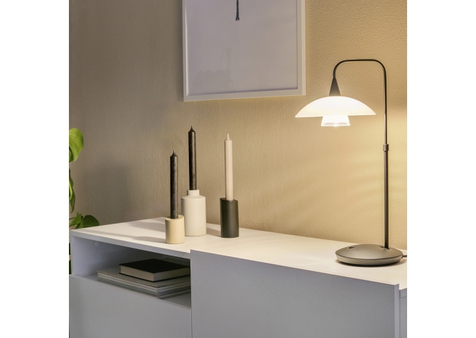 Lampa Biurkowa Tallerken Czarna