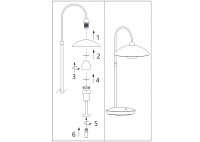 Lampa Biurkowa Sovereign Classic Mosiądz
