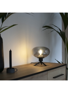 Reflexion Black Table Lamp