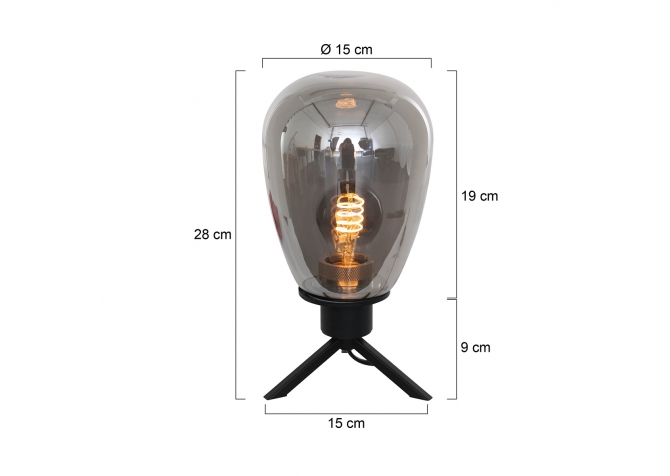 Lampa Biurkowa Reflexion 2 Czarna