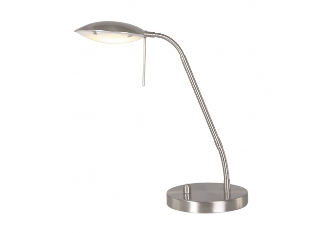 Lampa Biurkowa Eloi Srebrna