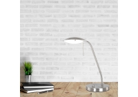 Lampa Biurkowa Eloi Srebrna
