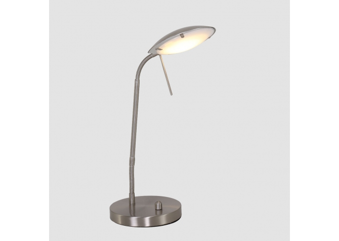 Lampa Biurkowa Eloi Srebrna