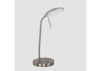 Lampa Biurkowa Eloi Srebrna