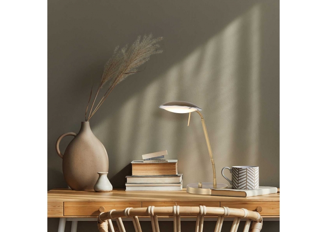 Lampa Biurkowa Eloi Mosiądz