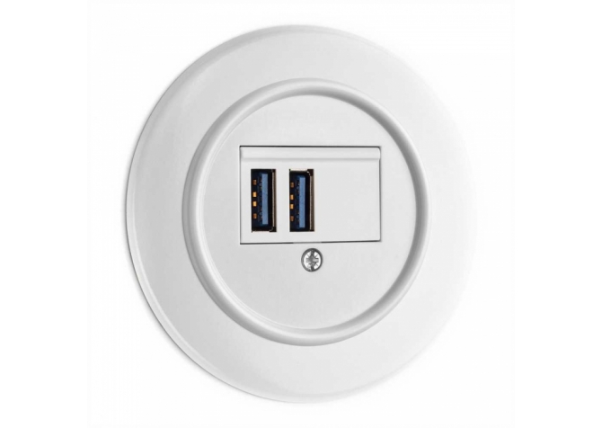 Gniazdo USB THPG PT Duroplast