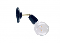Kinkiet loft Origins Ceramic Czarny