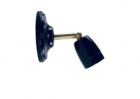 Kinkiet loft Origins Ceramic Czarny