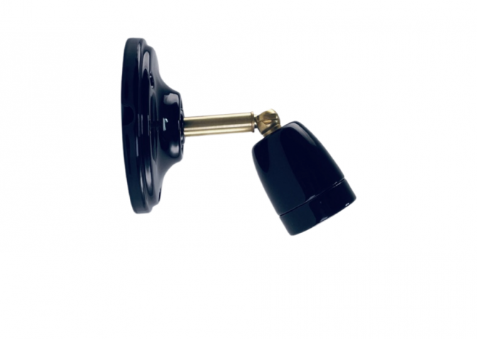 Kinkiet loft Origins Ceramic Czarny