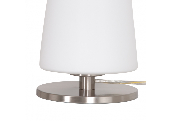Lampa Biurkowa Ancilla Srebrna