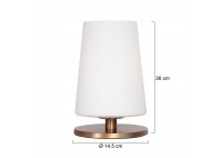 Lampa Biurkowa Ancilla Mosiądz