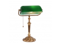 Lampa Biurkowa Bankierska Ancilla 1 Zielona