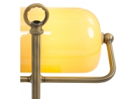 Lampa Biurkowa Bankierska Ancilla 2 Żółta