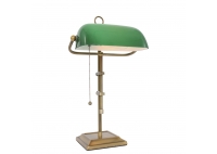 Lampa Biurkowa Bankierska Ancilla 2 Zielona
