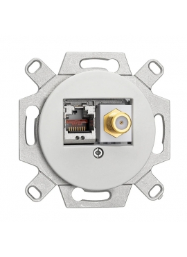 THPG  socket SAT + Internet bakelite