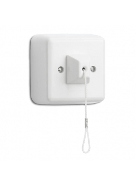 Pull switch surface-mounted THPG White