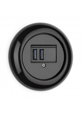 Gniazdo USB THPG PT Porcelana