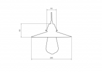 Lampa Origins Jazz Surowy