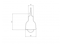 Lampa Origins Punk Czarny