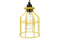 Lampa z klatką żółtą