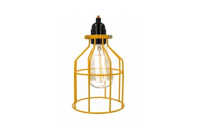 Lampa z klatką pomarańczową