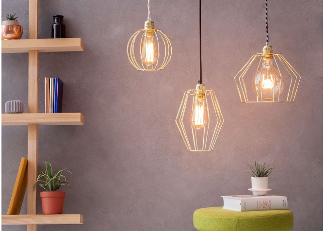 Lampa z klatką W3 -