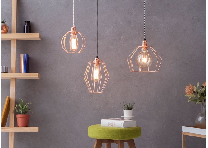 Lampa z klatką W4 -