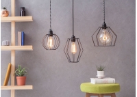 Lampa z klatką W4 -