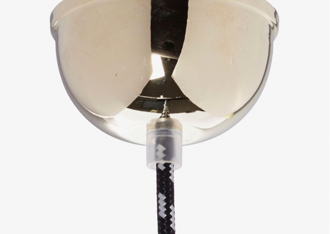 Lampa z klatką W1 - Mosiądz