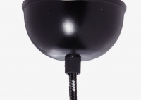 Lampa z klatką W1 - Czarna