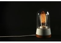 Lampka restaurowana biurkowa 01