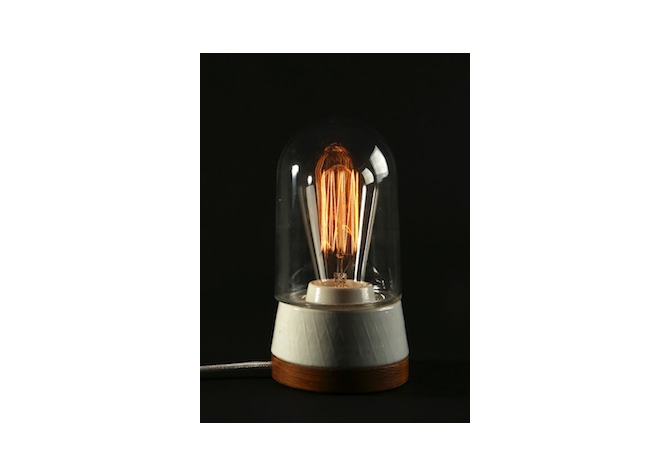 Lampka restaurowana biurkowa 01
