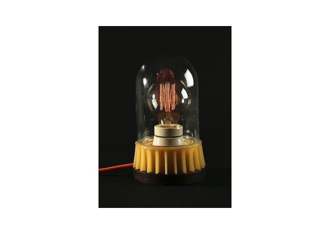 Lampka restaurowana biurkowa 02
