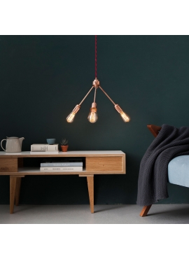 Lampa Trio Miedź