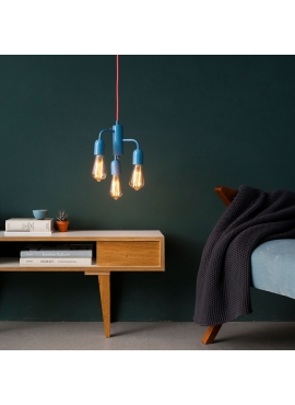 Lampa Funk Pastel Blue