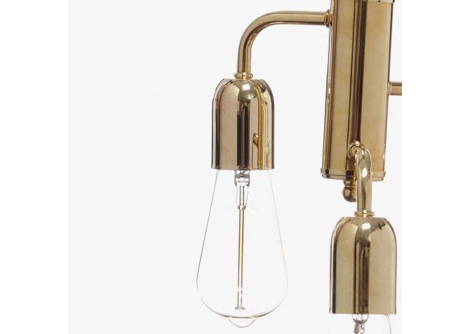 Lampa Funk Mosiądz