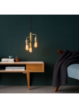 Lampa Funk Mosiądz