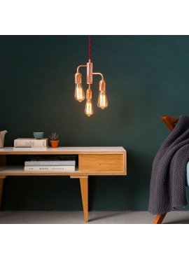 Lampa Funk Miedź