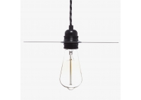 Lampa Rock Czarna
