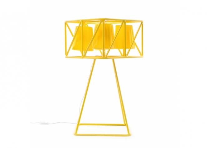 Lampa Stołowa Multilamp yellow