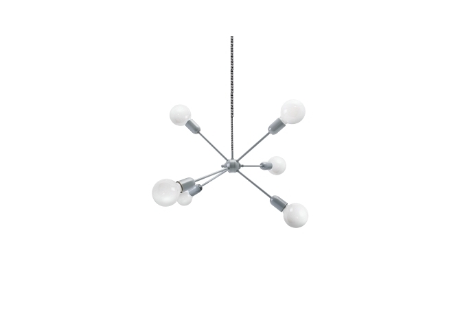 Lampa Rhythm Szara