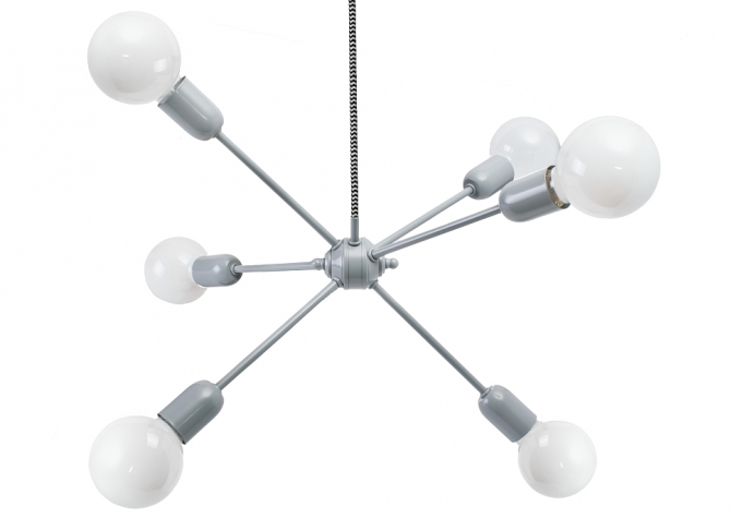 Lampa Rhythm Szara