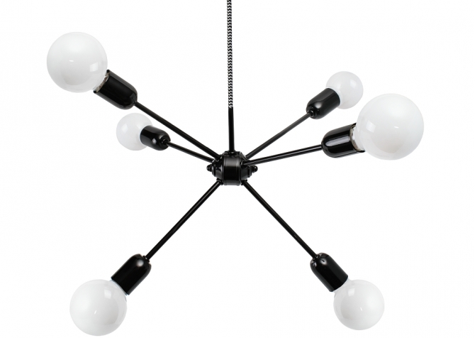 Lampa Rhythm Czarna